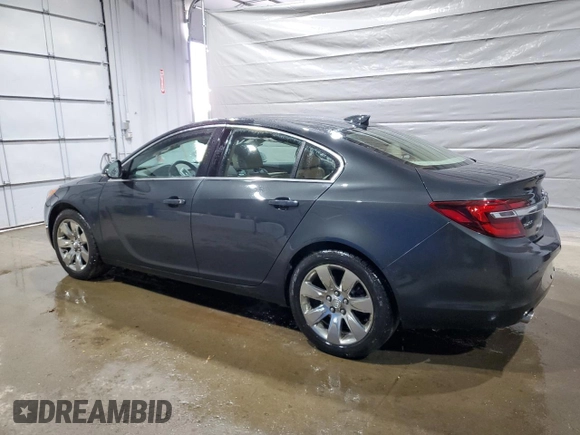 2015 Buick Regal with VIN 2G4GL5EX5F9199405, listed as a Copart auction lot 49410625 with 35,680 mi miles and Salvage title. Bid and sale history available at DreamBid. Image 2.