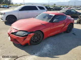 2023 Toyota GR Supra 3.0 with VIN WZ1DB0G04PW055139, listed as a Copart auction lot 61409954 with 14,025 mi miles and Clean Title. Bid and sale history available at carsss.com. Image 1.