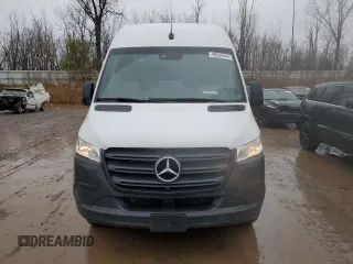 2023 Mercedes-Benz Sprinter Cargo with VIN W1Y4NCHY8PT121099, listed as a Copart auction lot 80552444 with 50,805 mi miles and Non Repairable. Bid and sale history available at carsss.com. Image 5.