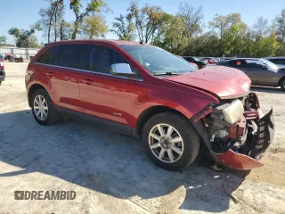 2007 Lincoln MKX with VIN 2LMDU68C37BJ15742, listed as a Copart auction lot 49525895 with 132,573 mi miles and Salvage Title. Bid and sale history available at carsss.com. Image 4.