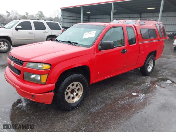 2007 Chevrolet Colorado LT w/1LT with VIN 1GCCS199878128626, listed as a IAAI auction lot 41540468 with 228,702 mi miles. Bid and sale history available at carsss.com. Image 2.