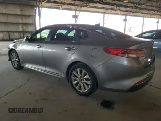 2018 Kia Optima S with VIN 5XXGT4L35JG274636, listed as a Copart auction lot 64849835 with 97,556 mi miles and Clean title. Bid and sale history available at DreamBid. Image 2.