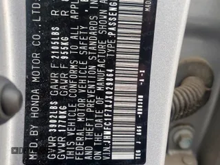 2018 Honda Civic EX-L z VIN JHMFC1F7XJX029864, wystawiony jako Copart lot #59989035 z przebiegiem 43 318 mil mil oraz Szkoda całkowita • Salvage title. Historia ofert i sprzedaży dostępna na DreamBid. Obrazek 12.