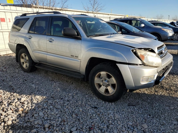 2005 Toyota 4Runner SR5 with VIN JTEBT14R450048649, listed as a Copart auction lot 83863314 with 251,320 mi miles and Salvage Title. Bid and sale history available at carsss.com. Image 4.
