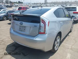 2013 Toyota Prius One with VIN JTDKN3DU9D1647991, listed as a IAAI auction lot 42188530 with 221,732 mi miles and . Bid and sale history available at DreamBid. Image 4.