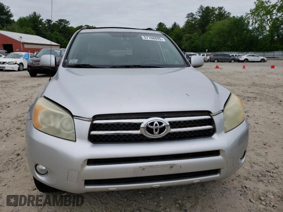 2007 Toyota RAV4 Limited with VIN JTMBD31V775090107, listed as a Copart auction lot 57168895 with 180,950 mi miles and Clean title. Bid and sale history available at DreamBid. Image 5.