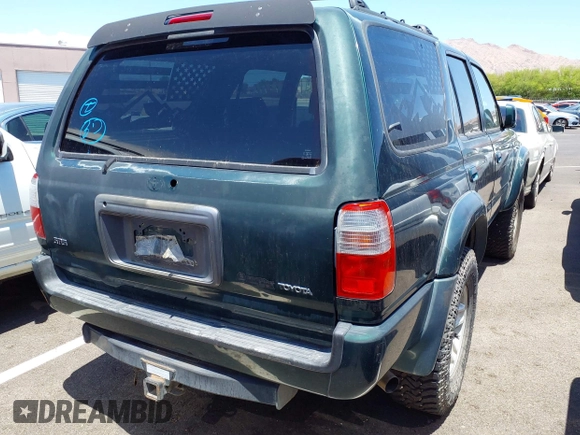 2000 Toyota 4Runner SR5 z VIN JT3GN86R0Y0167558, wystawiony jako IAAI lot #42361644 z przebiegiem 302 702 mil mil oraz . Historia ofert i sprzedaży dostępna na DreamBid. Obrazek 12.