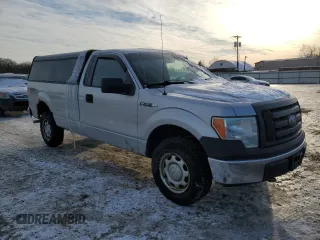 2010 Ford F-150 XL with VIN 1FTMF1EW1AKE04336, listed as a Copart auction lot 89282095 with 248,946 mi miles and Clean Title. Bid and sale history available at DreamBid. Image 4.