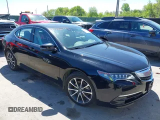 2015 Acura TLX Technology z VIN 19UUB2F53FA011654, wystawiony jako IAAI lot #42286793 z przebiegiem 158 411 mil mil oraz . Historia ofert i sprzedaży dostępna na DreamBid. Obrazek 1.