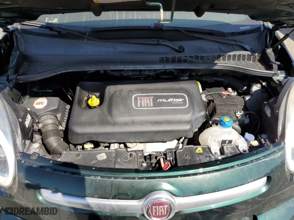 2014 FIAT 500L Trekking with VIN ZFBCFADH7EZ008751, listed as a Copart auction lot 73243514 with 83,503 mi miles and Salvage Title. Bid and sale history available at carsss.com. Image 11.