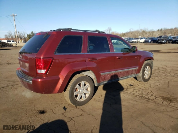 2009 Jeep Grand Cherokee Limited with VIN 1J8GR58KX9C523165, listed as a Copart auction lot 89075645 with 200,870 mi miles and Salvage Title. Bid and sale history available at carsss.com. Image 3.