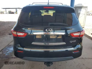 2015 Infiniti QX60 with VIN 5N1AL0MN5FC558446, listed as a Copart auction lot 49477955 with 124,587 mi miles and Salvage Title. Bid and sale history available at DreamBid. Image 6.