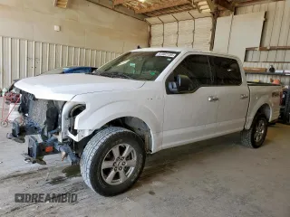 2019 Ford F-150 XL with VIN 1FTEW1E58KKE34544, listed as a Copart auction lot 61682195 with 112,757 mi miles and Salvage title. Bid and sale history available at DreamBid. Image 1.