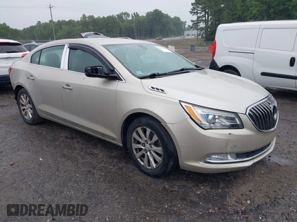 2014 Buick LaCrosse z VIN 1G4GA5GR8EF138320, wystawiony jako IAAI lot #42357350 z przebiegiem 201 970 mil mil oraz . Historia ofert i sprzedaży dostępna na DreamBid. Obrazek 1.