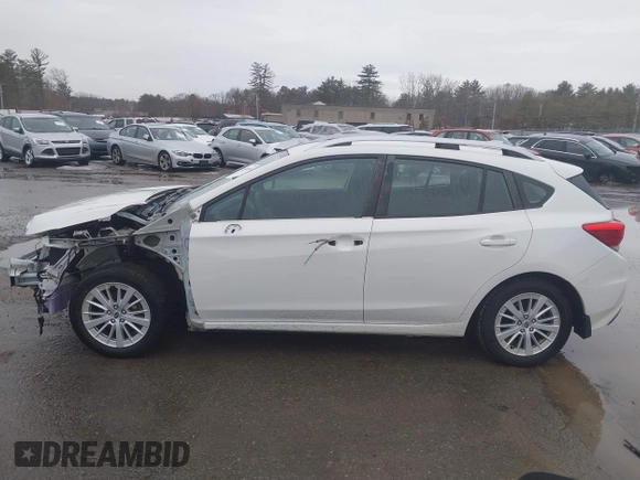 2018 Subaru Impreza Premium with VIN 4S3GTAB61J3729332, listed as a IAAI auction lot 41696550 with 85,035 mi miles. Bid and sale history available at carsss.com. Image 15.