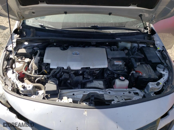 2021 Toyota Prius Prime LE with VIN JTDKAMFP2M3186033, listed as a Copart auction lot 52955635 with 0 mi miles and Salvage Title. Bid and sale history available at carsss.com. Image 11.