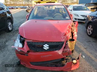 2009 Suzuki SX4 Touring Pkg 2 with VIN JS2YC417096200065, listed as a Copart auction lot 86225264 with 0 mi miles and Salvage Title. Bid and sale history available at carsss.com. Image 5.