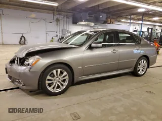 2008 Infiniti M with VIN JNKAY01F68M652494, listed as a Copart auction lot 82175994 with 85,949 mi miles and Salvage Title. Bid and sale history available at DreamBid. Image 1.