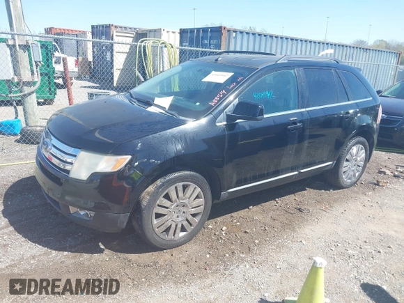 2008 Ford Edge Limited with VIN 2FMDK49CX8BA88514, listed as a IAAI auction lot 42045942 with 172,779 mi miles. Bid and sale history available at carsss.com. Image 2.