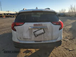 2018 GMC Terrain SLE with VIN 3GKALMEV1JL336000, listed as a Copart auction lot 83391234 with 97,142 mi miles and Salvage Title. Bid and sale history available at carsss.com. Image 6.