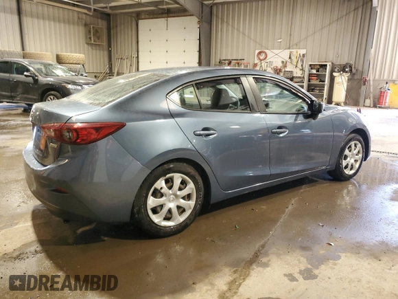 2015 Mazda 3 i Sport with VIN 3MZBM1U72FM232385, listed as a Copart auction lot 48730855 with 56,908 mi miles and Salvage Title. Bid and sale history available at carsss.com. Image 3.