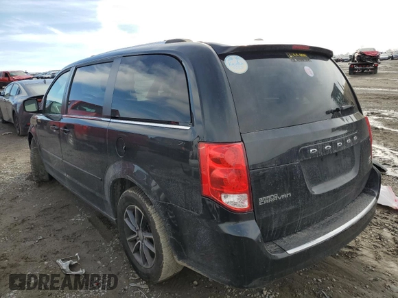 2017 Dodge Grand Caravan SXT with VIN 2C4RDGCG0HR589517, listed as a Copart auction lot 46526085 with 141,263 mi miles and Salvage Title. Bid and sale history available at DreamBid. Image 2.