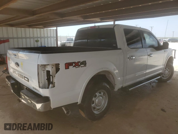 2019 Ford F-150 XL with VIN 1FTEW1E50KKC91640, listed as a Copart auction lot 54020375 with 139,655 mi miles and Clean Title. Bid and sale history available at DreamBid. Image 3.