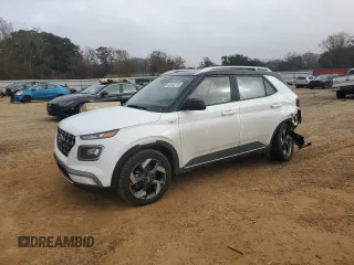 2024 Hyundai Venue Limited with VIN KMHRC8A35RU336797, listed as a Copart auction lot 42943775 with 11,321 mi miles and Non Repairable. Bid and sale history available at DreamBid. Image 1.