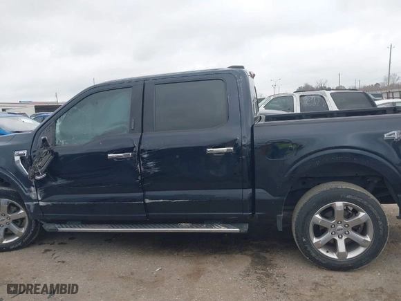 2021 Ford F-150 XL with VIN 1FTFW1E82MFC04444, listed as a IAAI auction lot 41510617 with 47,070 mi miles. Bid and sale history available at carsss.com. Image 14.