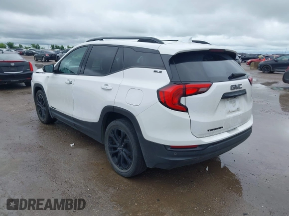 2021 GMC Terrain SLE with VIN 3GKALMEV1ML305141, listed as a IAAI auction lot 42481381 with 85,908 mi miles and . Bid and sale history available at DreamBid. Image 3.