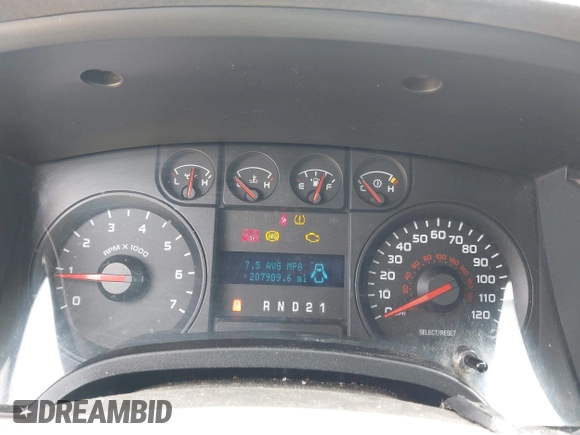 2010 Ford F-150 XL with VIN 1FTEX1CW9AKB68765, listed as a IAAI auction lot 42232399 with 207,909 mi miles and . Bid and sale history available at DreamBid. Image 7.