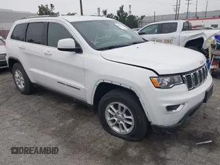2017 Jeep Grand Cherokee Laredo with VIN 1C4RJEAGXHC784971, listed as a IAAI auction lot 41885896 with 74,062 mi miles. Bid and sale history available at carsss.com. Image 1.