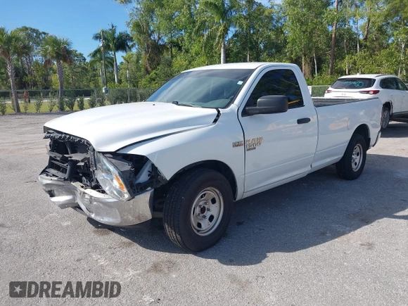 2019 Ram 1500 Classic Tradesman with VIN 3C6JR6DT1KG546748, listed as a IAAI auction lot 41478969 with 53,139 mi miles. Bid and sale history available at carsss.com. Image 17.