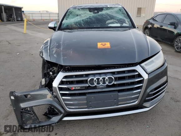 2018 Audi SQ5 Prestige with VIN WA1C4AFY9J2025127, listed as a Copart auction lot 82315573 with 44,693 mi miles and . Bid and sale history available at DreamBid. Image 5.