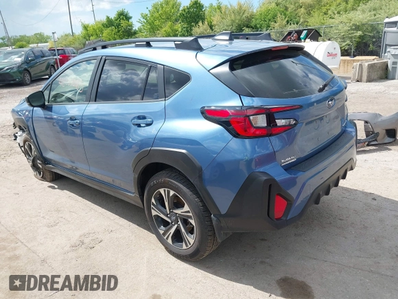 2024 Subaru Crosstrek Premium с VIN JF2GUADC2RH240941, выставлен на аукционе IAAI как лот 42257083 с пробегом 10 787 миль миль и . История ставок и продаж доступна на DreamBid. Изображение 3.