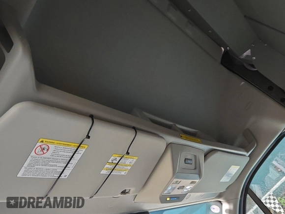 2023 Ford Transit Cargo with VIN 1FTBR1X87PKC01635, listed as a IAAI auction lot 42832727 with 17,348 mi miles and . Bid and sale history available at DreamBid. Image 6.