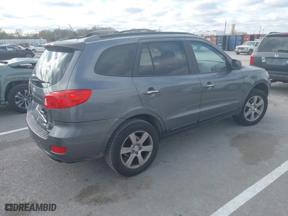 2009 Hyundai Santa Fe SE with VIN 5NMSH13E49H254693, listed as a IAAI auction lot 40894723 with 141,474 mi miles. Bid and sale history available at carsss.com. Image 4.
