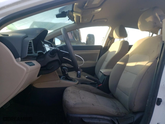2019 Hyundai Elantra SEL with VIN 5NPD84LF8KH482143, listed as a Copart auction lot 41019504 with 96,196 mi miles and Salvage Title. Bid and sale history available at carsss.com. Image 7.