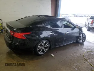 2016 Nissan Maxima SR with VIN 1N4AA6AP7GC902904, listed as a Copart auction lot 45145615 with 67,536 mi miles and Salvage title. Bid and sale history available at DreamBid. Image 3.