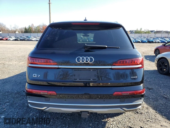 2020 Audi Q7 Premium with VIN WA1AXAF73LD003895, listed as a Copart auction lot 82873634 with 86,288 mi miles and Clean Title. Bid and sale history available at carsss.com. Image 6.