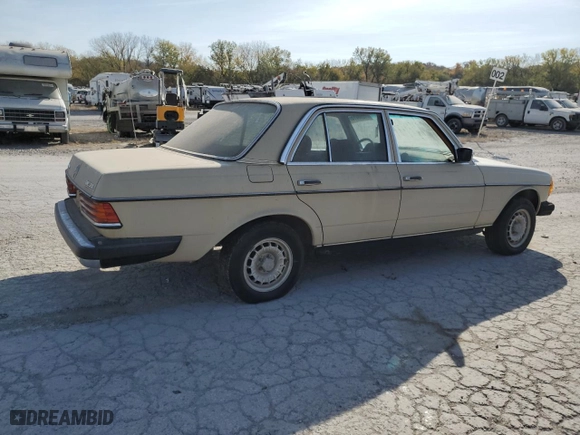 1981 Mercedes-Benz 300 Series 300D with VIN WDBAB30A2BB219265, listed as a Copart auction lot 77296414 with NaN miles and Clean Title. Bid and sale history available at carsss.com. Image 3.