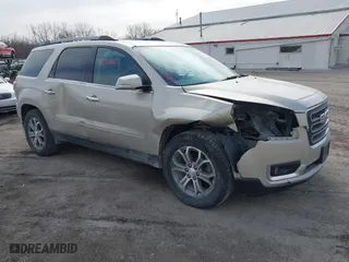 2013 GMC Acadia SLT with VIN 1GKKVRKD3DJ114464, listed as a IAAI auction lot 41521100 with 178,182 mi miles. Bid and sale history available at carsss.com. Image 1.
