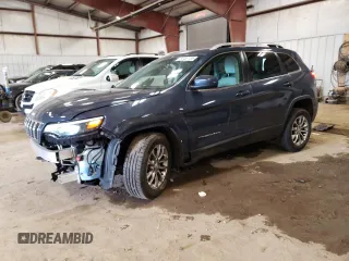 2021 Jeep Cherokee Latitude Lux z VIN 1C4PJLMX8MD177320, wystawiony jako Copart lot #53457705 z przebiegiem 81 116 mil mil oraz Nie do naprawy • Non repairable. Historia ofert i sprzedaży dostępna na DreamBid. Obrazek 1.