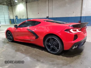 2022 Chevrolet Corvette 1LT with VIN 1G1YA2D48N5122844, listed as a Copart auction lot 87659815 with 8,631 mi miles and Clean Title. Bid and sale history available at carsss.com. Image 2.