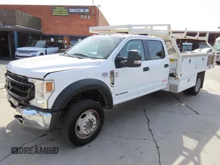 2020 Ford F-550 XL with VIN 1FD0W5HT8LED05338, listed as a Copart auction lot 41630945 with 76,493 mi miles and Clean Title. Bid and sale history available at carsss.com. Image 2.