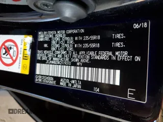 2019 Lexus NX with VIN JTJYARBZXK2119310, listed as a Copart auction lot 47755005 with 200,096 mi miles and Salvage Title. Bid and sale history available at carsss.com. Image 14.