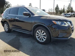 2017 Nissan Rogue SV with VIN JN8AT2MT2HW145890, listed as a Copart auction lot 58528055 with 89,071 mi miles and Salvage title. Bid and sale history available at DreamBid. Image 4.