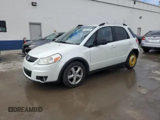 2009 Suzuki SX4 Man Touring Pkg AWD with VIN JS2YB417496200458, listed as a Copart auction lot 45991455 with 91,913 mi miles and Salvage Title. Bid and sale history available at carsss.com. Image 1.