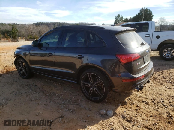 2015 Audi SQ5 Premium Plus with VIN WA1CGAFP2FA132676, listed as a Copart auction lot 36842154 with 133,805 mi miles. Bid and sale history available at carsss.com. Image 2.