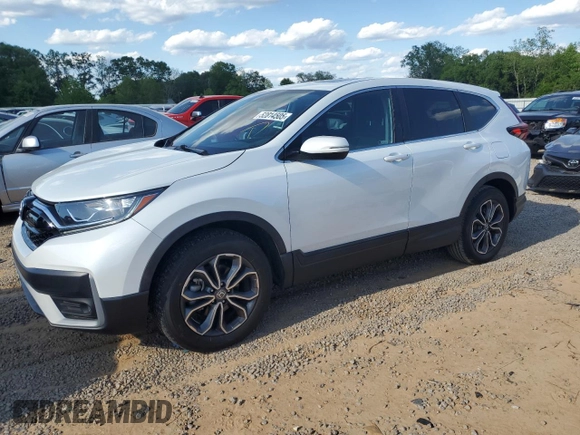 2022 Honda CR-V EX with VIN 7FARW2H56NE038220, listed as a Copart auction lot 52814505 with 24,392 mi miles and Non Repairable. Bid and sale history available at carsss.com. Image 1.